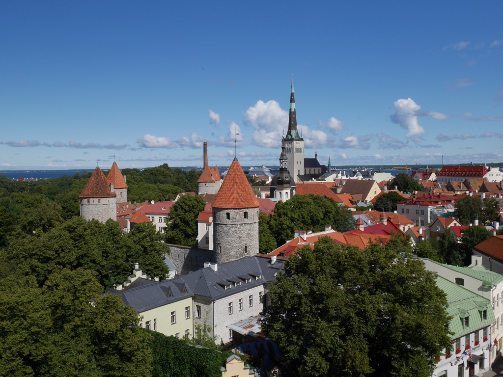 Bildcredits: Dorisworld.at | Blick von der BurgTallin, Estland